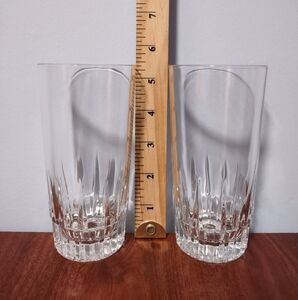 2 Vintage 15 oz. "Arcoroc Lancer Highball Tumbler" Like Glasses, Made in Brazil